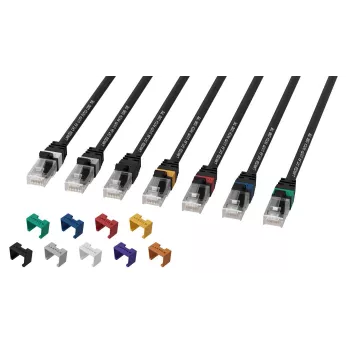 Lanview LV-UTP6A15B Netzwerkkabel Schwarz 15 m S/FTP (S-STP)
