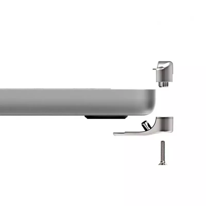 Compulocks Ledge Lock Adapter für MacBook Pro 14 Zoll M1 M2 M3 Silber