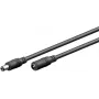 Microconnect MC-DC552510 Stromkabel Schwarz 10 m