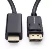 Microconnect MC-DP-HDMI-150 Videokabel-Adapter 1,5 m DisplayPort Schwarz
