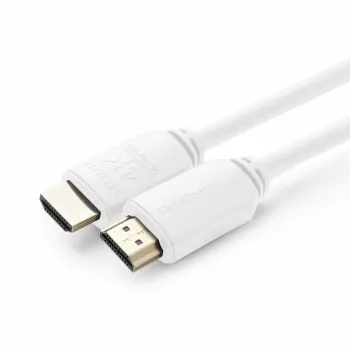 HDMI-Kabel Microconnect MC-HDM19191V2.0WH 1m HDMI Typ A Stecker 18 Gbit/s Weiß