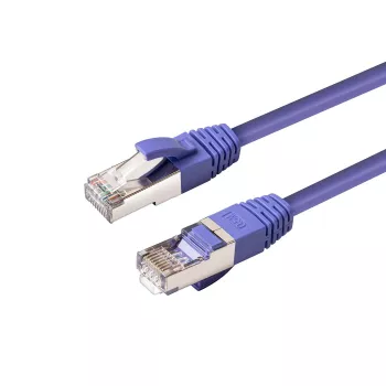 Microconnect MC-SFTP6A01P Netzwerkkabel Lila 1 m Cat6a S/FTP (S-STP)