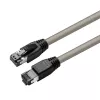 Microconnect MC-SFTP80025 Netzwerkkabel Grau 0,25 m Cat8.1 S/FTP (S-STP)