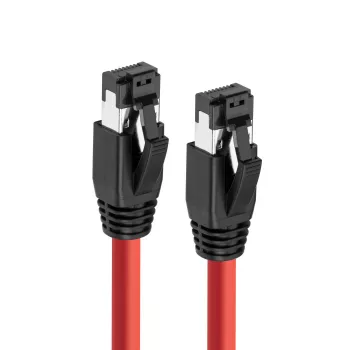 Microconnect MC-SFTP8010R Netzwerkkabel Rot 10 m Cat8.1 S/FTP (S-STP)