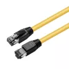 Microconnect MC-SFTP801Y Netzwerkkabel Gelb 1 m Cat8.1 S/FTP (S-STP)