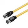 Microconnect MC-SFTP8075Y Netzwerkkabel Gelb 7,5 m Cat8.1 S/FTP (S-STP)