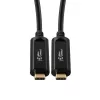 Microconnect MC-USB3.1CC10OP USB-Kabel USB 3.2 Gen 2 (3.1 Gen 2) 10 m USB C Schwarz