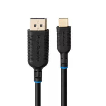 Microconnect MC-USBCDP1 Videokabel-Adapter 1 m USB Typ-C DisplayPort Schwarz