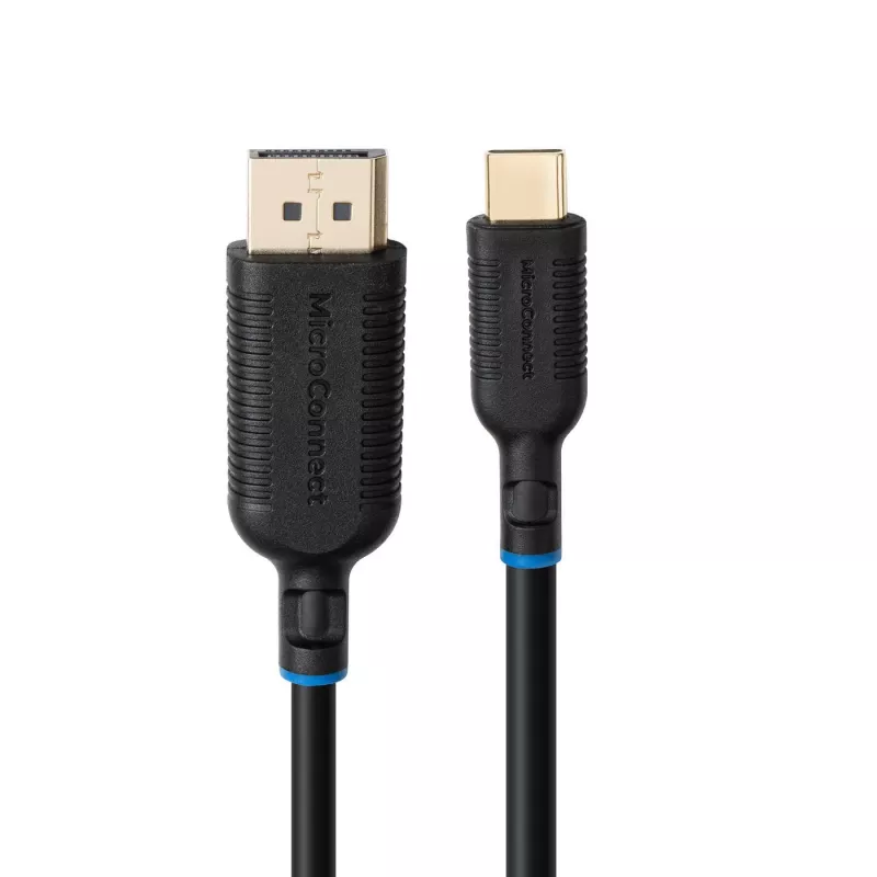 Microconnect MC-USBCDP1 Videokabel-Adapter 1 m USB Typ-C DisplayPort Schwarz