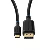Microconnect MC-USBCDP1 Videokabel-Adapter 1 m USB Typ-C DisplayPort Schwarz