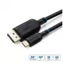 Microconnect MC-USBCDP2 Videokabel-Adapter 2 m USB Type-C DisplayPort Schwarz
