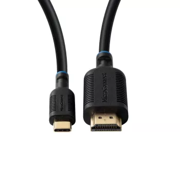Microconnect MC-USBCHDMI1 Videokabel-Adapter 1 m HDMI Typ A (Standard) USB Typ-C Schwarz