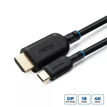 Microconnect MC-USBCHDMI2 Videokabel-Adapter 2 m USB Type-C HDMI Schwarz