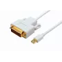 Microconnect MDPDVI2 Videokabel-Adapter 2 m DVI-D mini DisplayPort Weiß