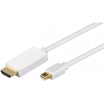 Microconnect MDPHDMI2 Videokabel-Adapter 1,8 m Mini DisplayPort HDMI Weiß