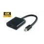 Microconnect MDPHDMI6B aktiver Mini DisplayPort auf HDMI Adapter, M-F, schwarz