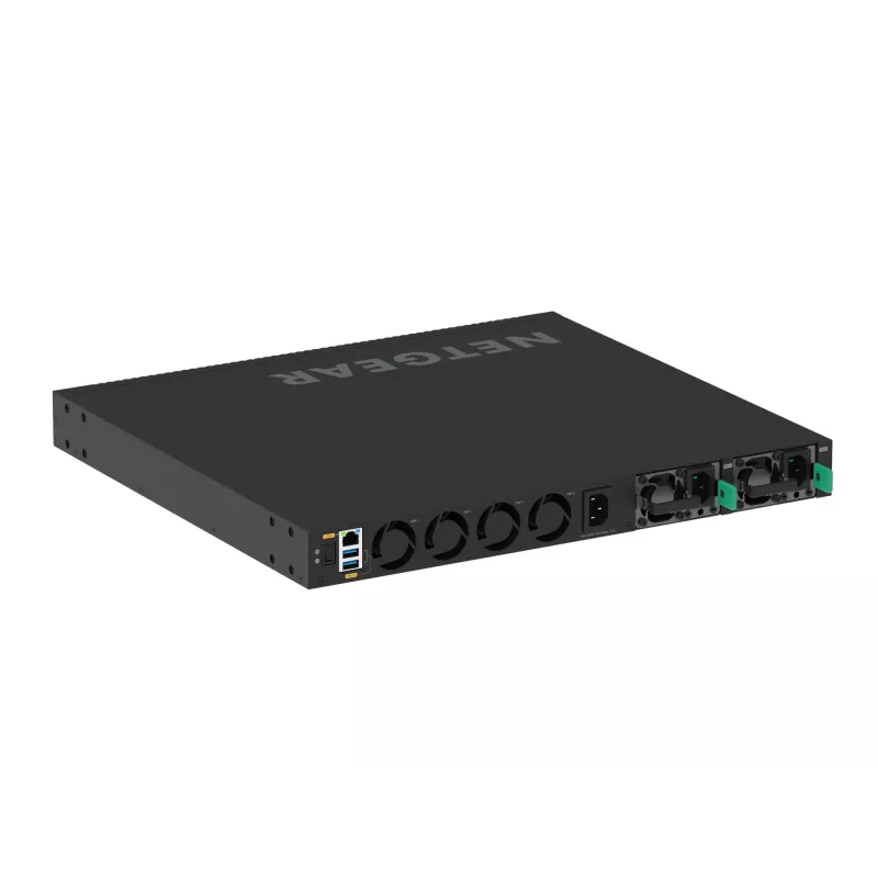 NETGEAR M4350-44M4X4V Managed L3 2.5G Ethernet (100/1000/2500) Power over Ethernet (PoE) 1U Schwarz