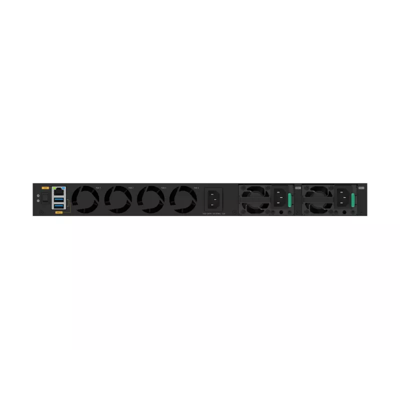 NETGEAR M4350-44M4X4V Managed L3 2.5G Ethernet (100/1000/2500) Power over Ethernet (PoE) 1U Schwarz