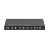 NETGEAR M4350-44M4X4V Managed L3 2.5G Ethernet (100/1000/2500) Power over Ethernet (PoE) 1U Schwarz