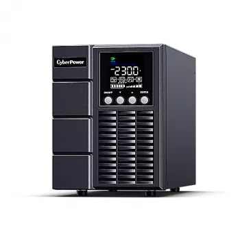 Unterbrechungsfreie Stromversorgung CYBERPOWER OLS1000EA, Online-Doppelwandlung, 1 kVA/900 W, 3× IEC C13-Ausgänge, reiner Sinus, LCD, Tower