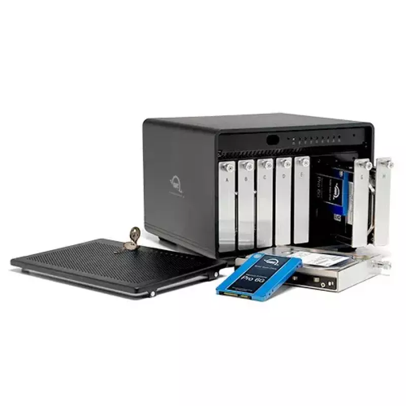 OWC ThunderBay 8 0 TB Tower Schwarz