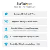 StarTech.com 4-Port USB PCIe-Karte, USB 3.2 5 Gbit/s, PCI Express-Erweiterungskarte mit 4 unabhängigen USB-Controllern, 4 USB-A-Ports, Windows/macOS/Linux
