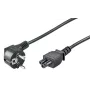 Microconnect PE010805 Netzkabel Schwarz 0,5 m CEE7/7 C5-Kupplung