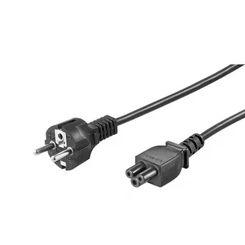 Microconnect PE010810S Netzkabel Schwarz 1 m CEE7/7 C5-Kupplung