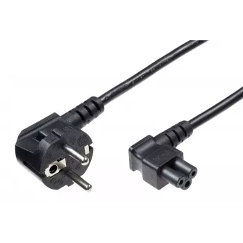 Microconnect PE010818A Stromkabel Schwarz 1,8 m C5-Kupplung