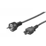 Microconnect PE010818S Stromkabel Schwarz 1,8 m CEE7/7 C5-Kupplung