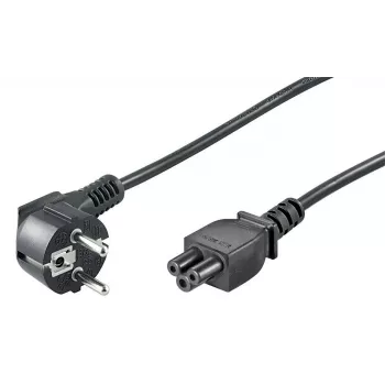 Microconnect PE010850 Stromkabel Schwarz 5 m CEE7/7 C5-Kupplung