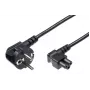 Microconnect PE010850A Stromkabel Schwarz 5 m C5-Kupplung