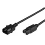 Microconnect PE011403 Stromkabel Schwarz 3 m C14-Kupplung C15-Kupplung