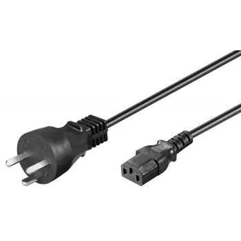 Microconnect PE120430 Stromkabel Schwarz 3 m C13-Kupplung