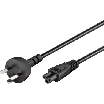 Microconnect PE120818 Stromkabel Schwarz 1,8 m C5-Kupplung