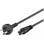 Microconnect PE120818 Stromkabel Schwarz 1,8 m C5-Kupplung