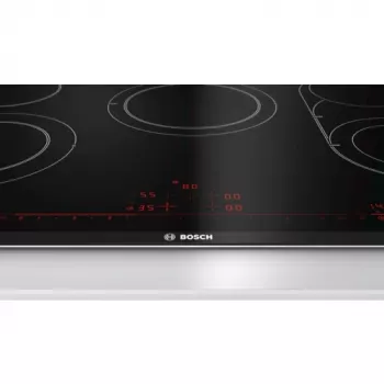 Bosch Serie 8 PKM875DP1D Kochfeld Schwarz, Edelstahl Einbau Keramikkochfeld 5 Zone(n)