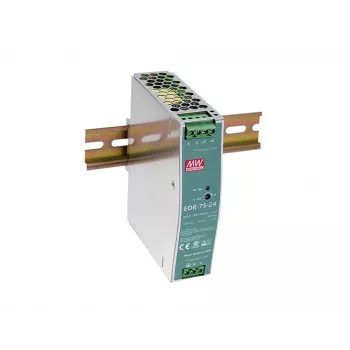 LevelOne 48V DC Industrie-Netzteil, 75W, DIN-Schiene, PoE-fähig