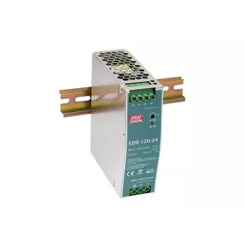 LevelOne 48V DC Industrie-Netzteil, 120W, DIN-Schiene, PoE-fähig