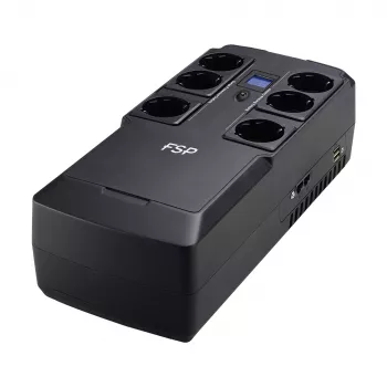 FSP NanoFit 800 unterbrechungsfreie Stromversorgung (USV) Standby (Offline) 0,8 kVA 480 W 6 AC-Ausgänge