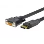 Vivolink PRODPDVI15 Videokabel-Adapter 15 m DisplayPort DVI-D Schwarz