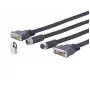 Vivolink PRODVICW10 DVI-Kabel 10 m DVI-D Schwarz