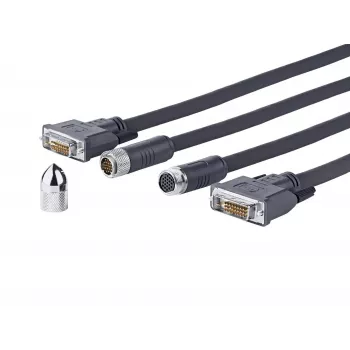 Vivolink PRODVICW7.5 DVI-Kabel 7,5 m DVI-D Schwarz