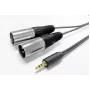 Vivolink PROMJXLRS15 Audiokabel 15 m 3,5mm 2 x XLR Schwarz