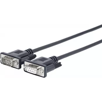Vivolink PRORS10 serielles Kabel Schwarz 10 m RS-232