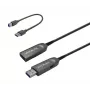 Vivolink PROUSB3AAF30 USB-Kabel USB 3.2 Gen 1 (3.1 Gen 1) 30 m USB A Schwarz