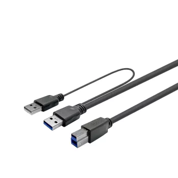 USB-Kabel Vivolink PROUSB3AB3C-DUAL High-Speed-Datenübertragung