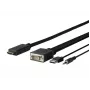 Vivolink PROVGAHDMI3 Videokabeladapter 3 m HDMI VGA (D-Sub) + 3,5 mm + USB Typ-A Schwarz
