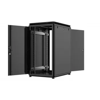 Rack-Schrank Lanview RDL20U68BL 20U Schwarz 600kg IP20