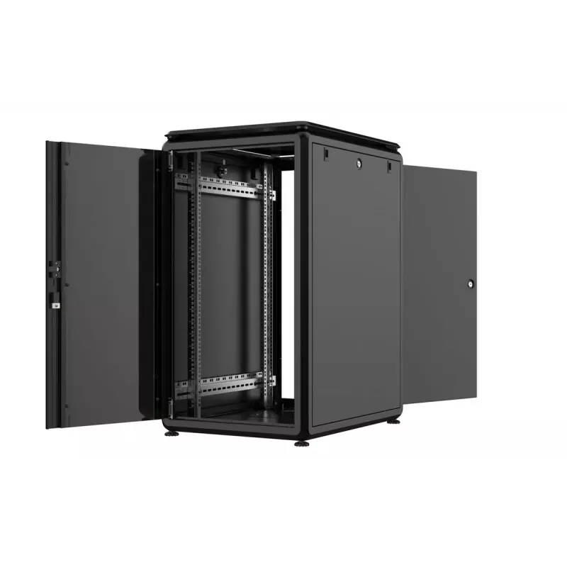 Rack-Schrank Lanview RDL20U68BL 20U Schwarz 600kg IP20